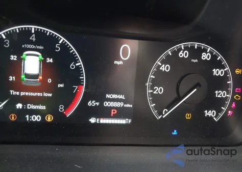 2025 Honda Odyssey Ex-L z USA, uszkodzony, nr VIN 5FNRL6H64SB051063